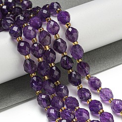 Natürlichen Amethyst Perlen Stränge&nbsp;G-N342-54