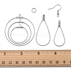 Diy Drahtwickel-Ohrring-Herstellungsset&nbsp;DIY-FS0005-09