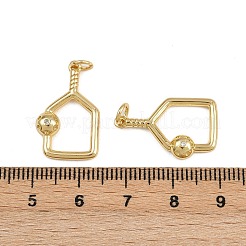 Ottone micro spianare pendenti zirconi&nbsp;KK-A269-23G