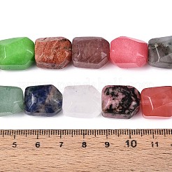 Natürliche und synthetische gemischt Steinperlen Stränge&nbsp;G-T142-75