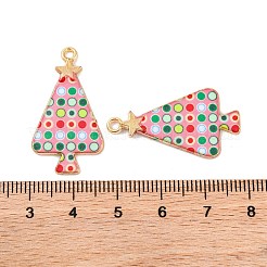 Pendentifs en alliage de placage de support de thème de Noël&nbsp;FIND-M020-02E-G