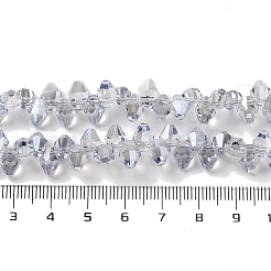 Brins de perles plaquées lustre&nbsp;EGLA-H104-07A-PL04