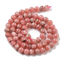 Natürliche argentinien rhodochrosit perlen stränge&nbsp;G-D864-14-6mm-A
