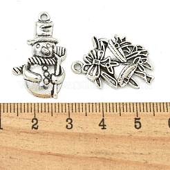 40 pendentif en alliage de style tibétain sur le thème de Noël&nbsp;FIND-U010-09