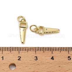 Colgante micropavé cubic zirconia de latón&nbsp;KK-H527-16G