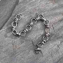 Bracelets à maillons en acier inoxydable 304 résistant au ternissement&nbsp;X-BJEW-Z011-10P