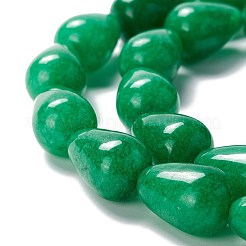Natürliche weiße Jade perlen Stränge&nbsp;G-O029-07A-03