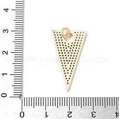 Pendentifs en laiton zircon cubique transparent&nbsp;KK-L254-01G