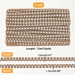 Cinta de poliéster con patrón de onda&nbsp;OCOR-WH0047-25B