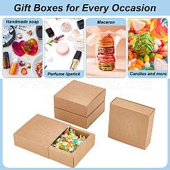 Geschenkboxen aus Kraftpapier zur Aufbewahrung von Schubladen&nbsp;CON-WH0095-56D
