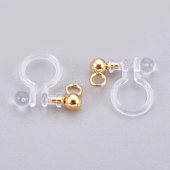 Clip in acciaio inossidabile sui risultati degli orecchini&nbsp;X-STAS-P207-02G