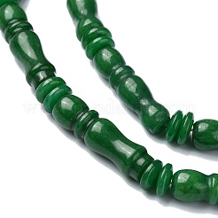 Gefärbt natürliche Jade Perlen Stränge&nbsp;G-C135-B03-02