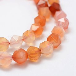 Filo di perline di agata naturale&nbsp;G-K184-04J