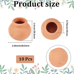 Minijarrón de porcelana&nbsp;DJEW-GF0001-94