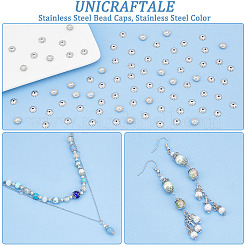 Perlenkappen aus Edelstahl 304&nbsp;STAS-UN0042-46