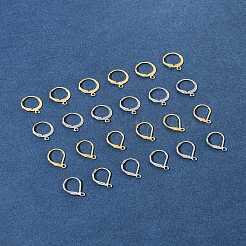 40 Stück 4 Stile 304 Edelstahl Brisur Ohrring Zubehörse&nbsp;STAS-FS0001-71
