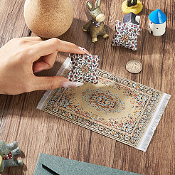 Mini-Nylonteppiche im türkischen Stil&nbsp;AJEW-TA0003-66C