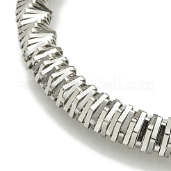 Bracciali twist in acciaio inossidabile 304 anti-ossidazione&nbsp;BJEW-H617-06P