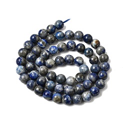 Natürlicher Lapislazuli Perlenstränge&nbsp;G-A163-07-6mm