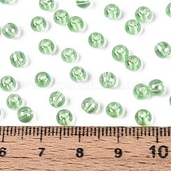 Transparentes perles de rocaille en verre&nbsp;SEED-N007-33A-05