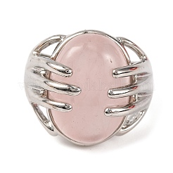 Anello ovale con pietre preziose naturali e sintetiche&nbsp;G-Q184-06P