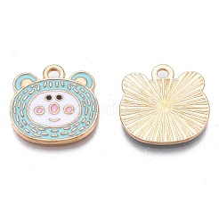 Pendentifs d'émail en alliage&nbsp;ENAM-N054-74A