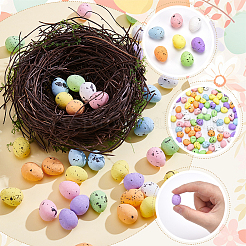 200 œuf de pigeon factice en mousse&nbsp;DIY-SP0007-58A