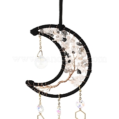 Grandes décorations de pendentif en fer&nbsp;HJEW-M004-09