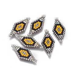 Liens de perles de rocaille japonaises miyuki & toho&nbsp;SEED-E004-F08