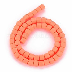 Handgemachte Fimo-Perlen Stränge&nbsp;X-CLAY-T020-09G