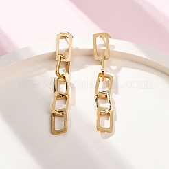 Boucles d'oreilles pendantes en acier inoxydable 304 pour femmes&nbsp;EJEW-Q781-30G