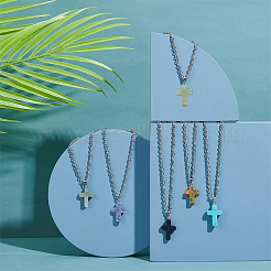 Insiemi di pendenti della pietra preziosa&nbsp;G-PH0027-01-WH