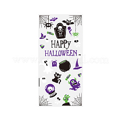 50 bolsa de plástico transparente para dulces de Halloween.&nbsp;HAWE-PW0001-155A