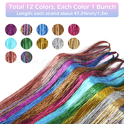12 parrucca per peli di animali domestici laser a 12 colori&nbsp;OHAR-SP0001-05A