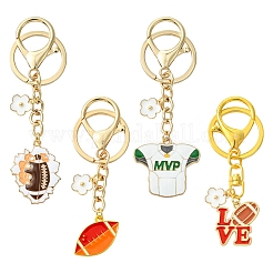 Porte-clés émail alliage&nbsp;KEYC-FS00025-2
