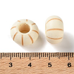 Cuentas europeas talladas en madera de schima&nbsp;WD-CBACBB7-02B
