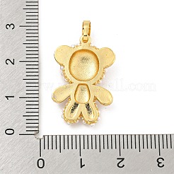 Cremagliera pendenti in ottone placcatura&nbsp;KK-P277-06G