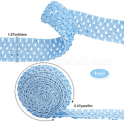 Ruban élastique en polyester&nbsp;EW-GF0001-01C