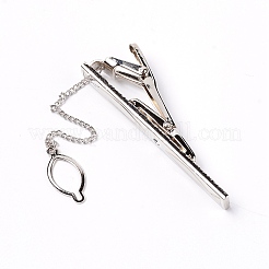 Clips laiton cravate&nbsp;KK-WH0034-88P