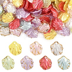 Colgantes acrílicos opacos 100pcs&nbsp;MACR-YW0004-08A