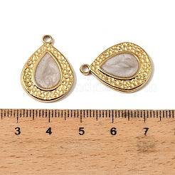 304 Edelstahl-Emaille-Anhänger&nbsp;LS-STAS-I371-33G-01