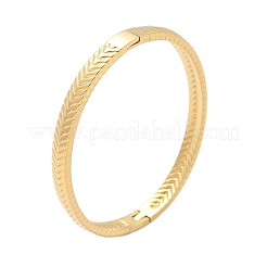 Pulseras de acero inoxidable 304 para mujer&nbsp;AJEW-P127-07G