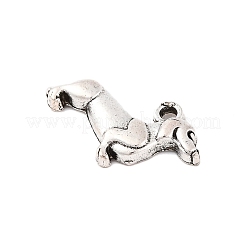 Pendenti per cuccioli in lega stile tibetano&nbsp;TIBEP-20414-AS-NR
