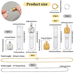 DIY Halskette machen Kits&nbsp;DIY-SC0030-95B