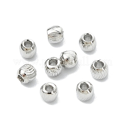 Shegrace Messingperlen mit Struktur&nbsp;XGRPCU217-296P