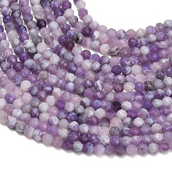 Natürliche Lavendel-Amethyst-Perlenstränge&nbsp;GG-CBAA9B4-B02-02