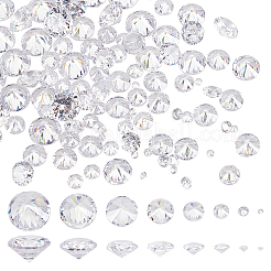 160 cabochon en zircone cubique de 8 styles&nbsp;ZIRC-PH0001-25