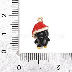 Anhänger aus Emaille mit Tiermotiven&nbsp;ENAM-P264-03B-G