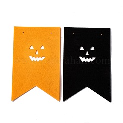 16pcs ornements en feutre de drapeau de 2 couleurs&nbsp;DIY-B054-02C