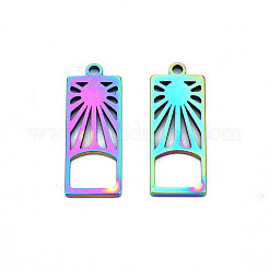 Pendentifs en acier inoxydable avec placage ionique (IP) 201&nbsp;STAS-T063-171M